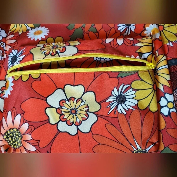 Dickies Floral Print Student‎ Backpack NWOT - Picture 4 of 6